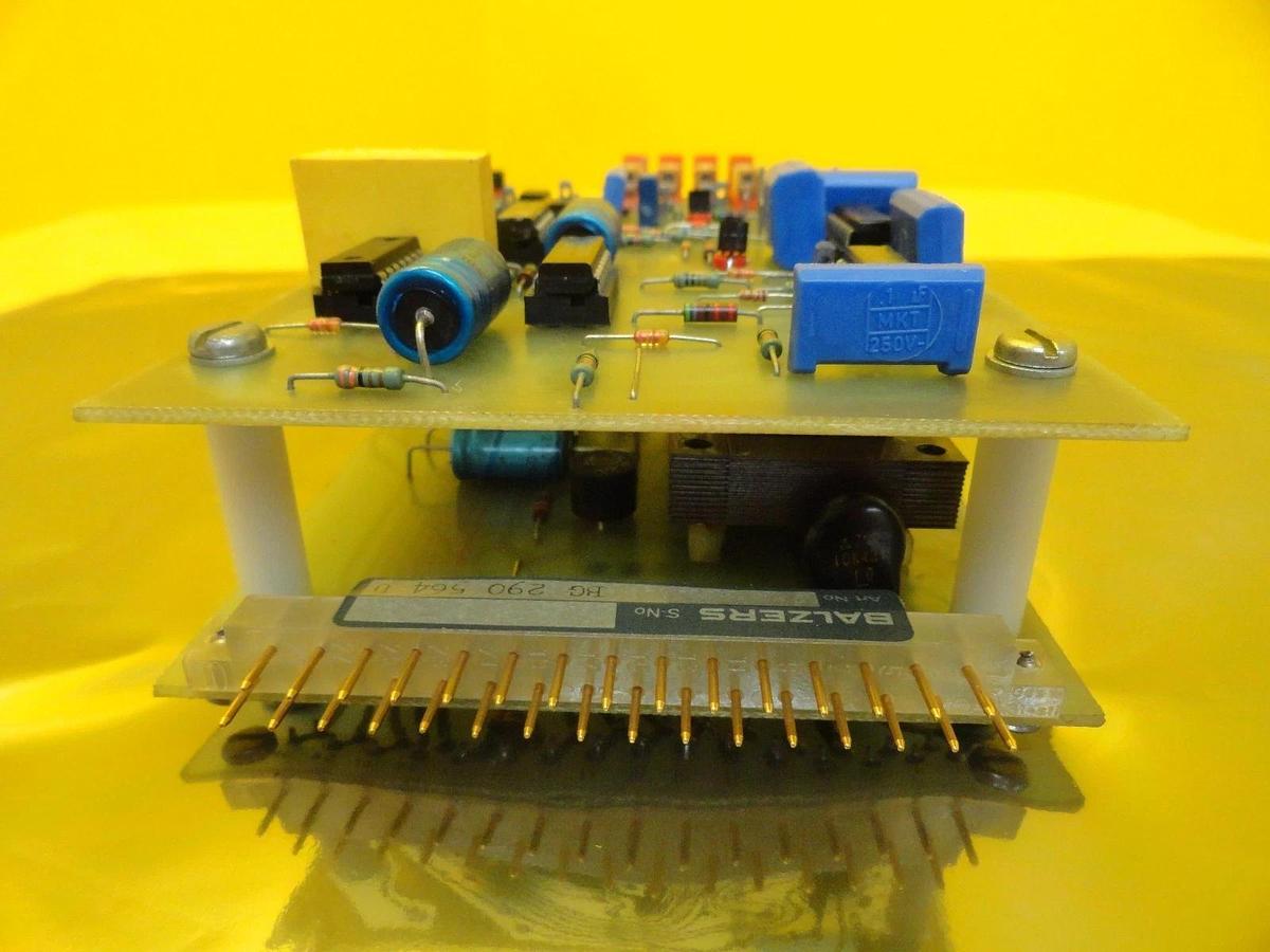 Used Balzers BG 290 561 U Transformer PCB Card BG 290 564 U Used Working
