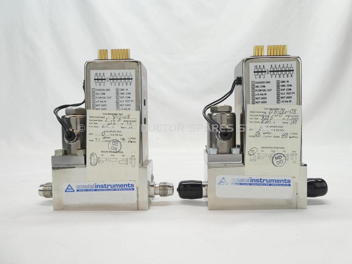 Refurbished Brooks 5964 Mass Flow Controller MFC 1000 SCCM N2O Lot of 2 OEM Refurbished