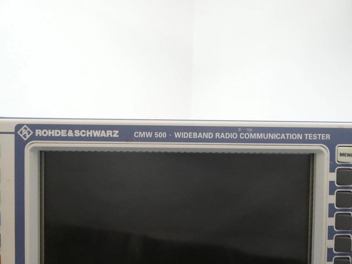 Used Rohde & Schwarz 1201.0002K50 Wideband Radio Comm Tester CMW 500 V 3.7 Non-Signal