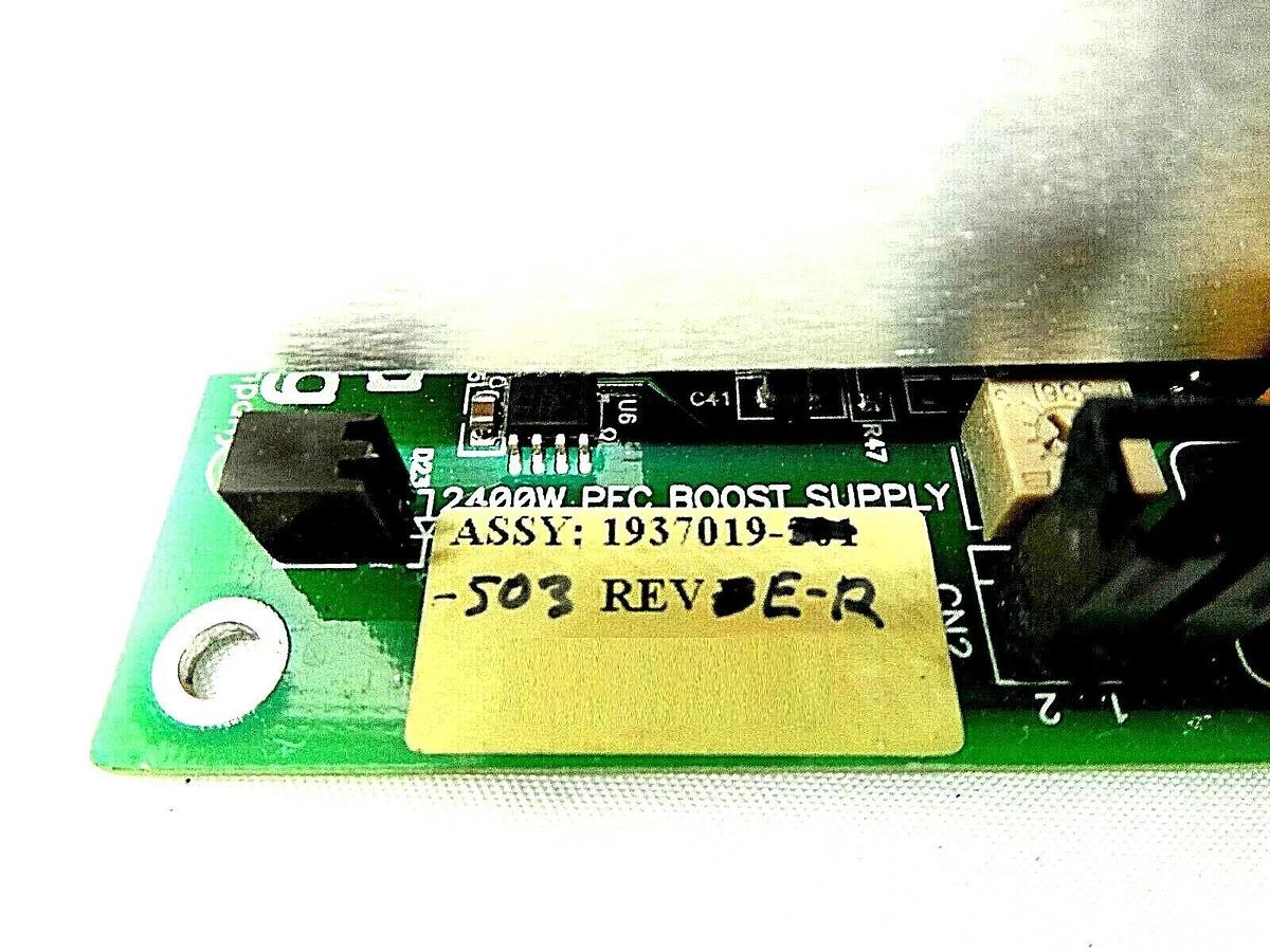 Used Delta Design 1937019-503 2400W PFC Boost Supply Board PCB Rev. E-R Working Spare