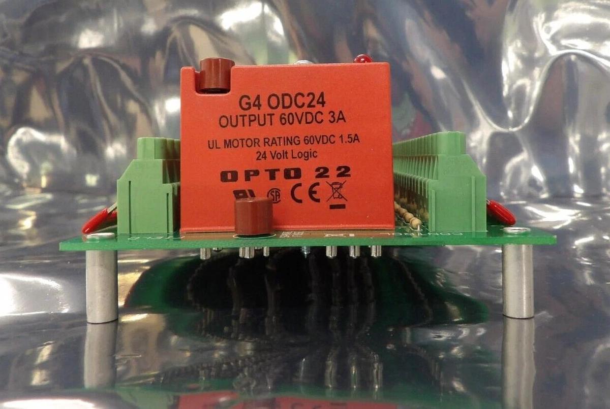 Used Opto 22 G4PB16I 16-Channel I/O Module Rack PCB Assembly Working Spare