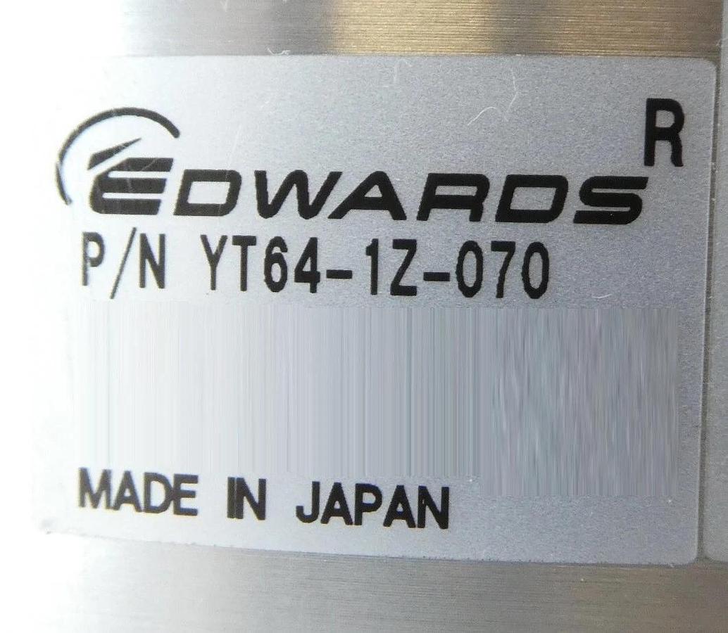 Used STP-iX455C Edwards YT64-1Z-070 Turbomolecular Pump w/Fan Turbo Tested Working