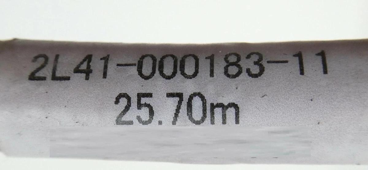 Used TEL Tokyo Electron 2L41-000183-11 RF Coaxial Cable 25.70M 84 Foot Working Spare