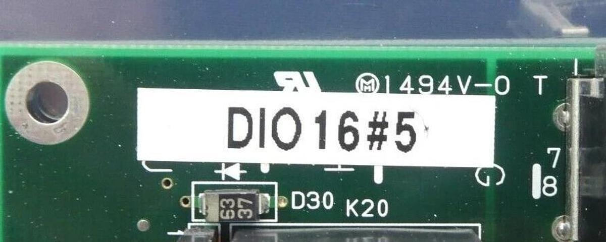 Used TEL Tokyo Electron 1181-000826-14 PCB DIO16-3 1188-000008-11 Lithius Working