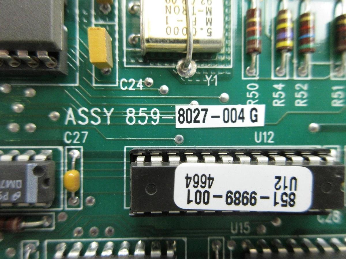 Used SVG Silicon Valley Group 859-8027-004 Processor PCB Card Rev. G ASML 90S Used