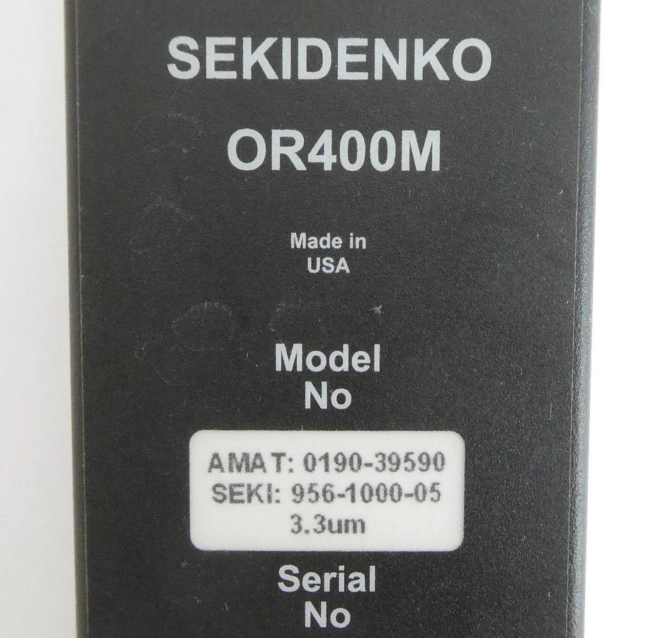 Used AE Sekidenko 956-1000-05 3.3um Temperature Optical Pyrometer OR400M AMAT Surplus