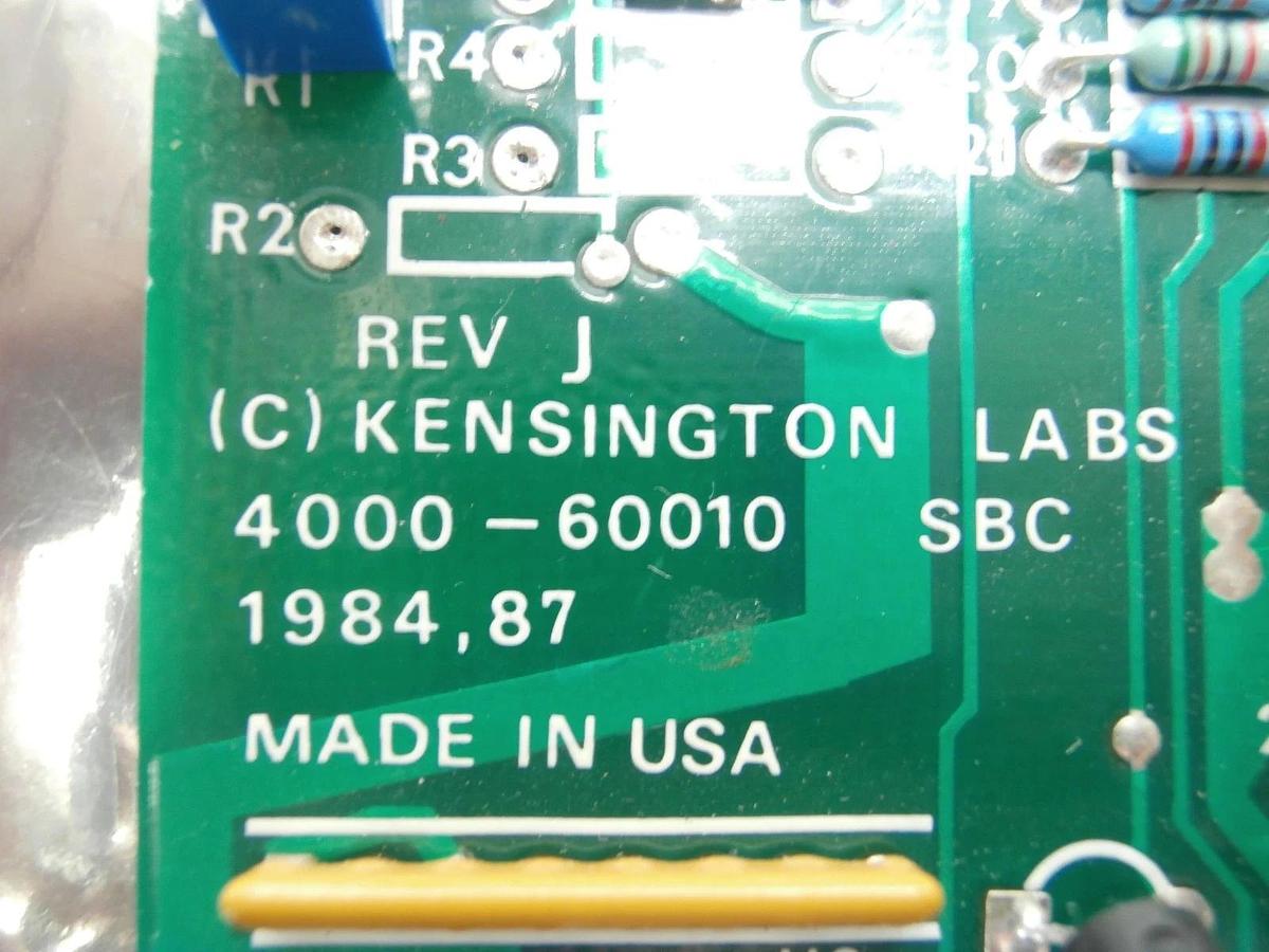 Used Kensington 4000-60010 SBC Single Board Computer PCB Card v16.56 V Working Spare