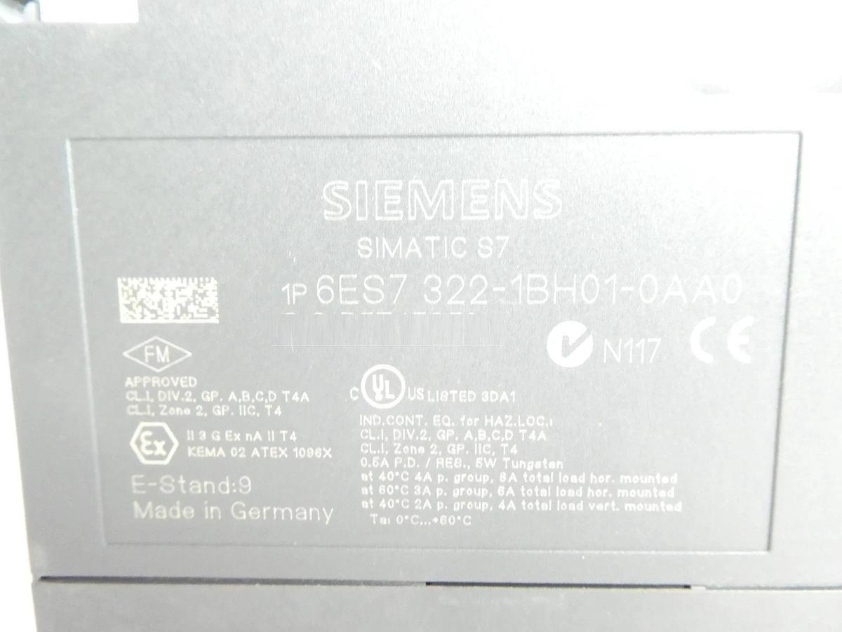 Siemens SM322 Output Module 6ES7 322-1BH01-0AA0 322-1BL00-0AA0 Lot of 3 New