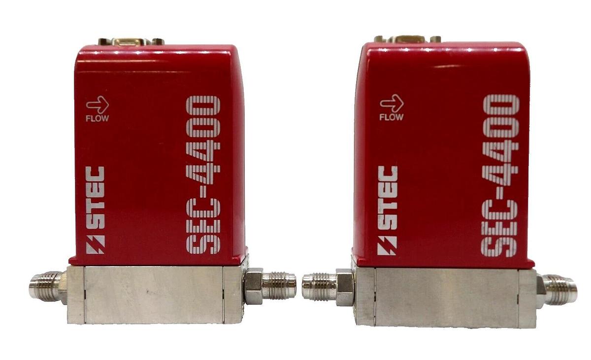 Used Horiba STEC SEC-4400R0-UC Mass Flow Controller MFC 3LM O2 Lot of 2 Working