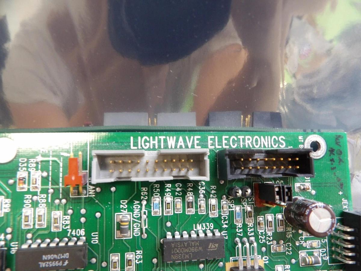 Used Lightwave Electronics 4-2875 Laser PCB ASM 0-2077 M210-PS-V06 Working Spare