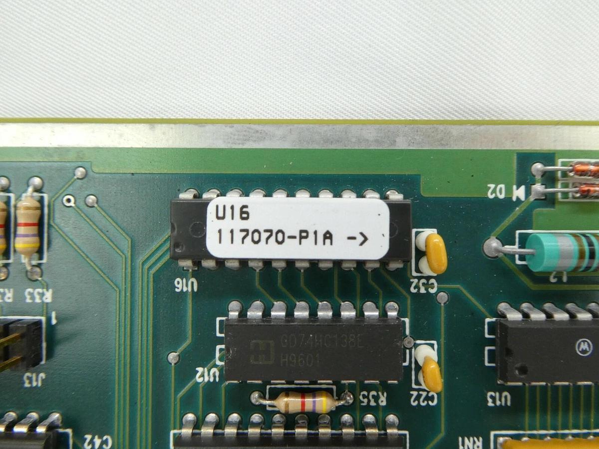Used Brooks Automation 116199 Interface Board Backplane PCB Working Surplus