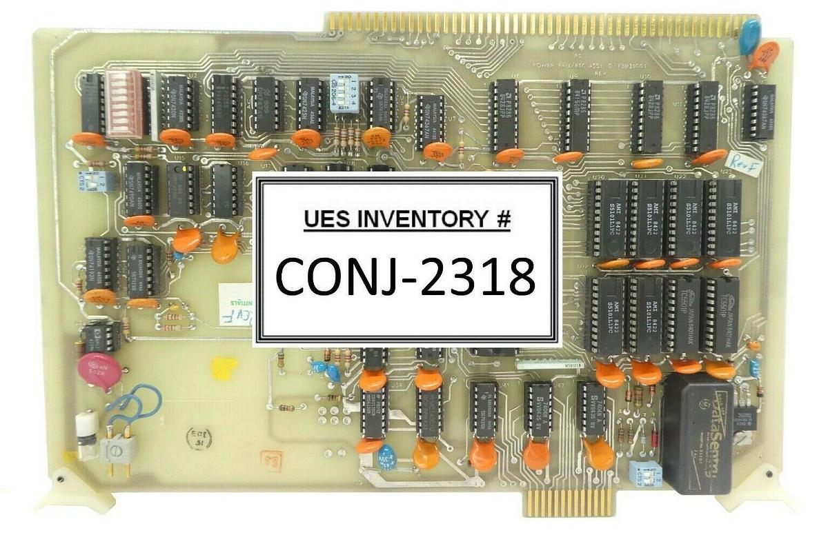 Used Varian Semiconductor VSEA D-F3831001 Power Fail/RTC PCB Card Rev. F Working