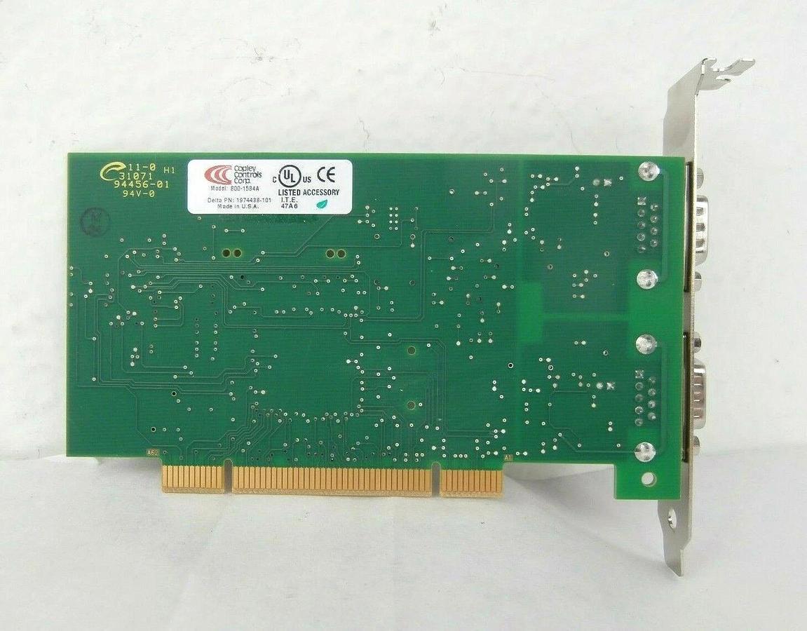 Used Copley Controls 07-01156-000 CAN Interface PCB Card CAN-PCI-02 Rev. 4 Working