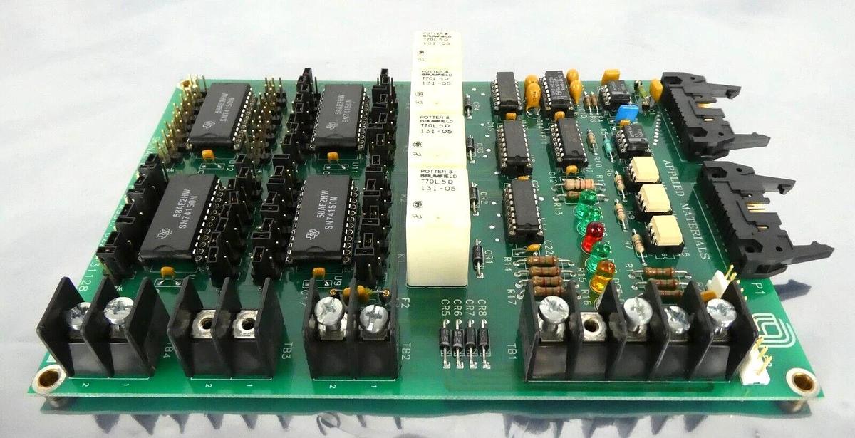 Used AMAT Applied Materials 0226-31128 Signal Lamp PCB Assembly Working Spare