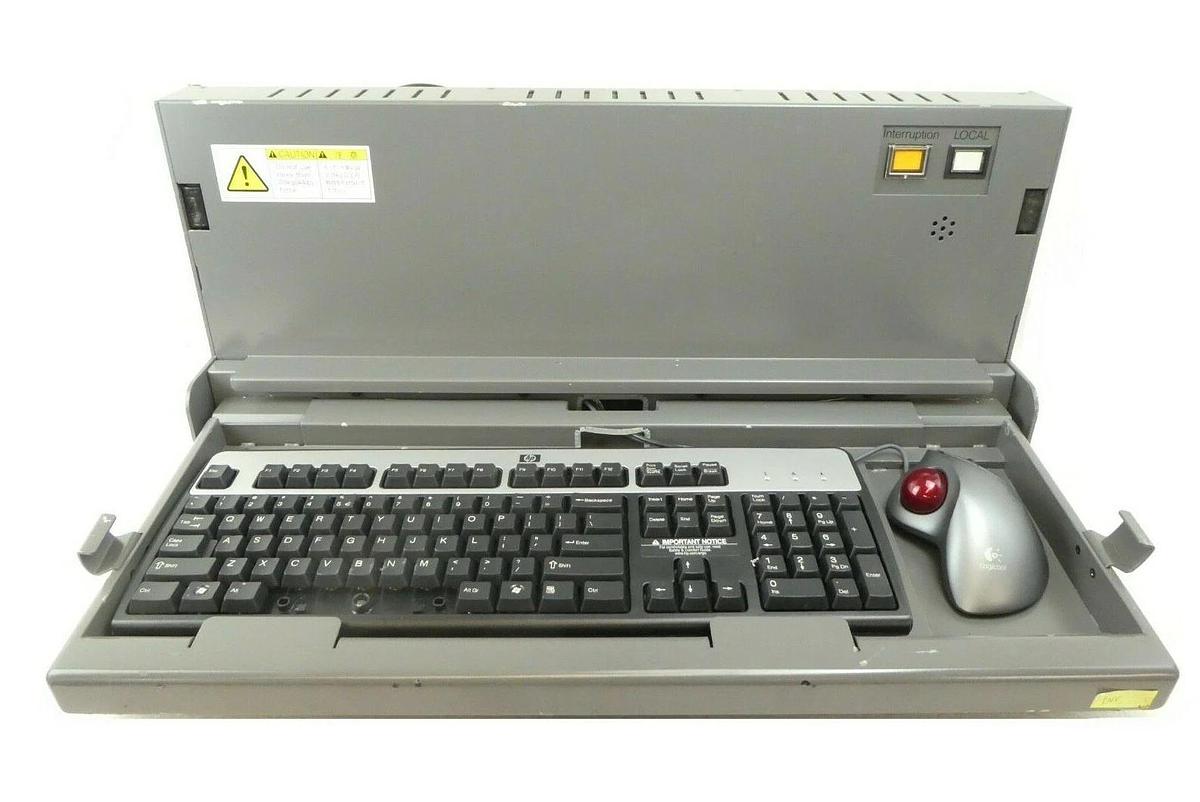 Used Nikon NSR-S201A Operator Interface Panel 200mm Scanning System Working Surplus