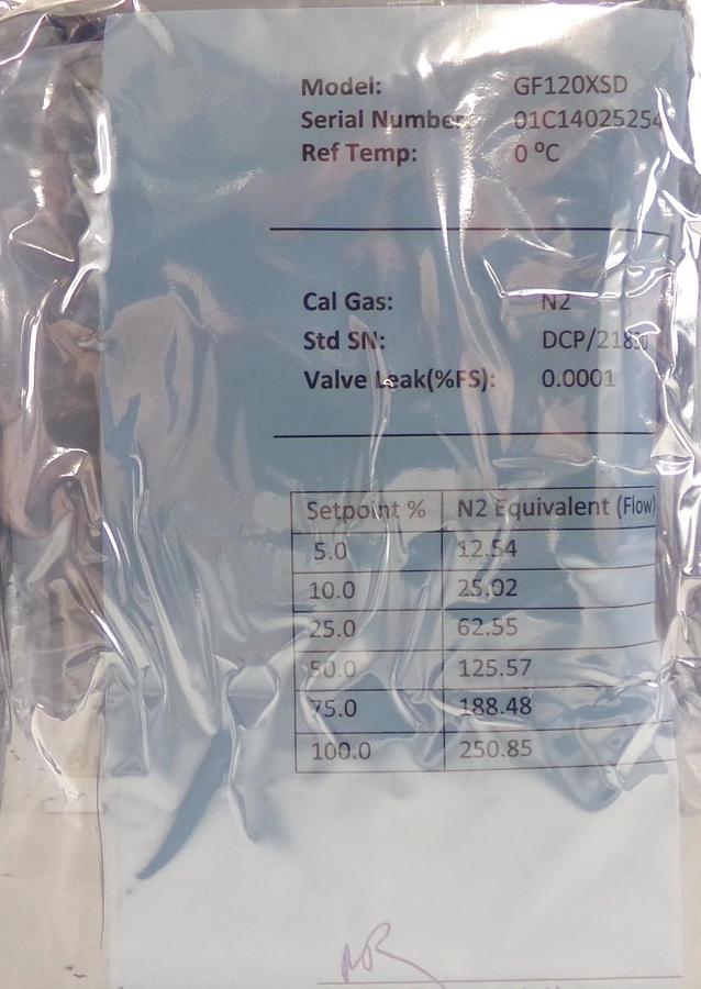 Brooks GF120X-109608 Mass Flow Controller MFC AMAT 0190-80045 Lot of 7 New