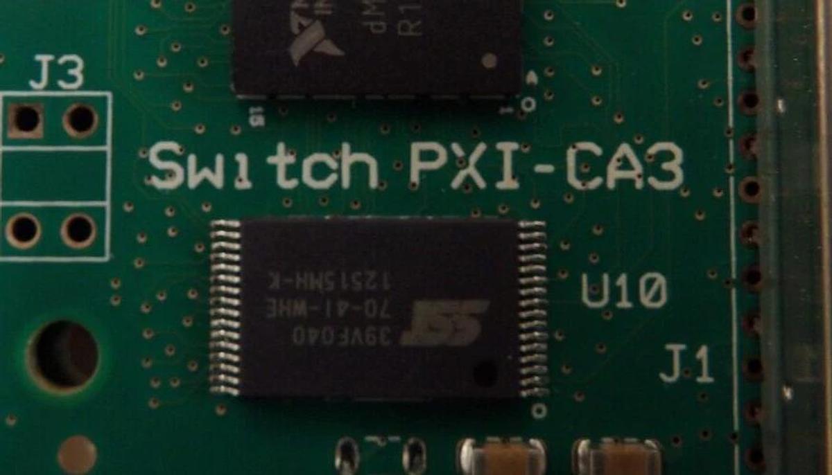 Used National Instruments NI PXI-2567 64-Channel Relay PCB Card PXI-CA3 PXI-1045