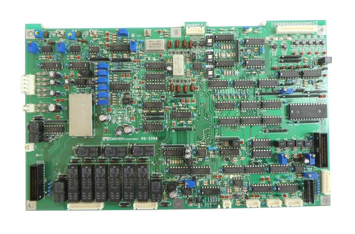 Used Daihen RG-338A RF Power Generator Interface PCB RGA-10D-V Working Surplus