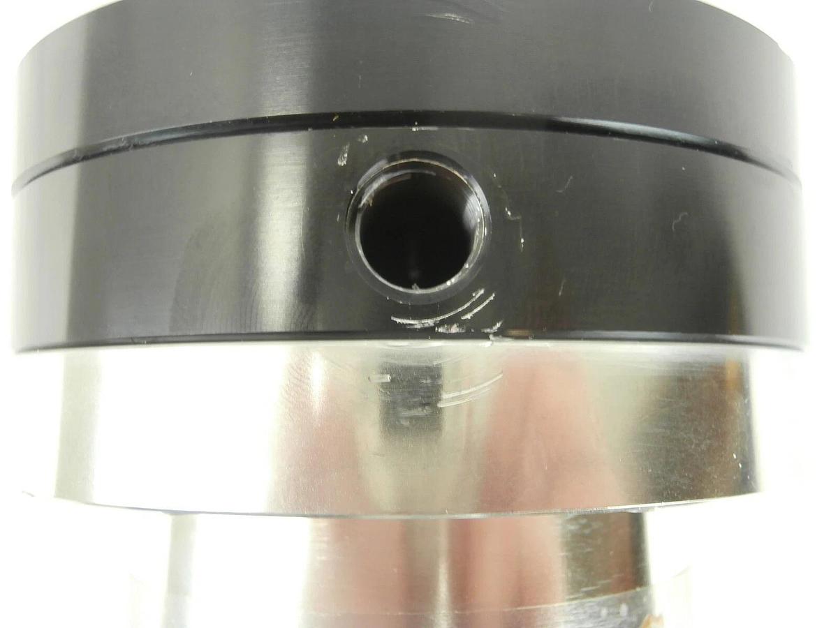 Used Nor-Cal Products 93-01764 Pneumatic Angle In-Line NW50 Used Working
