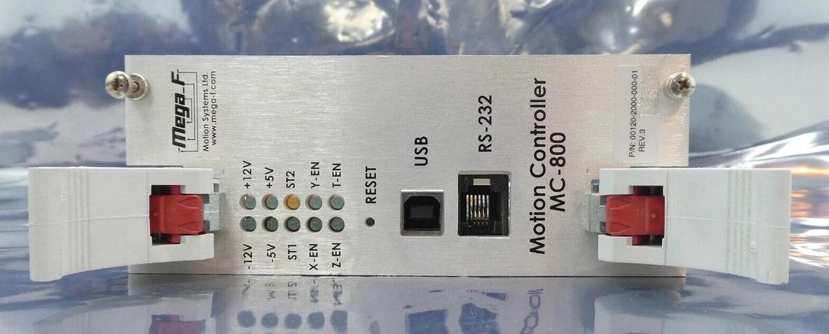 Used Mega_F Motion Systems 00120-2000-000-01 Motion Controller PCB Card Working Spare