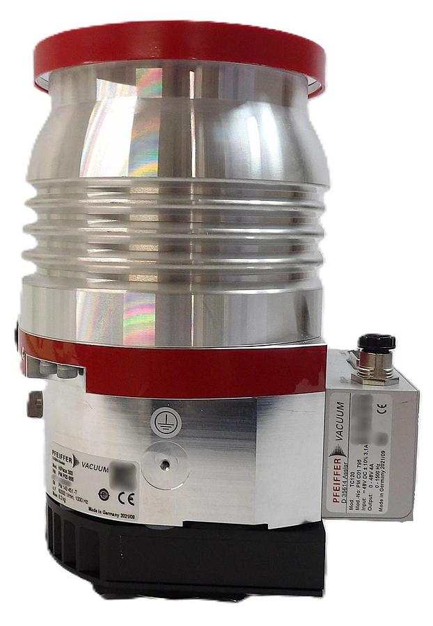 Used HiPace 300 Pfeiffer PM P05 666 Turbomolecular Pump TC 120 Turbo Working