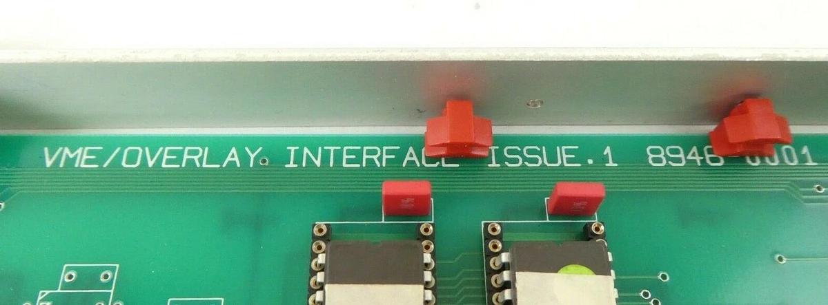 Used Computer Recognition Systems 8946-0001 VME/Overlay PCB Card Quaestor Q5 Working