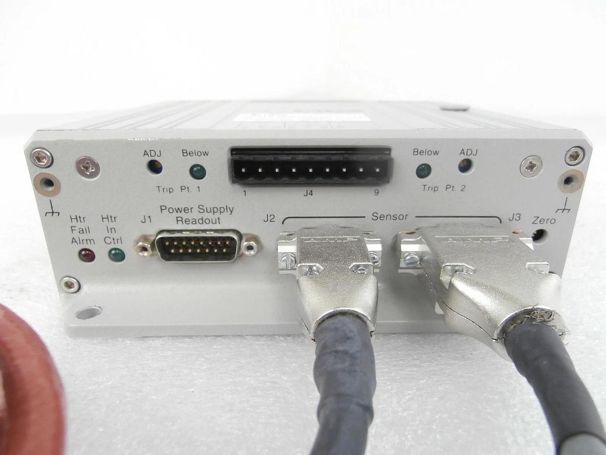 Used MKS Instruments 621C02TBFHB Baratron High Temp Pressure Transducer Set Working