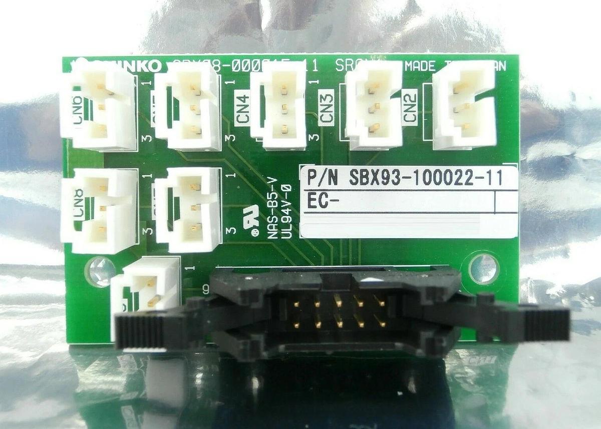 Used Shinko Electric SBX93-100022-11 Interface Board PCB SRCN1 SBX08-000015-11 Used