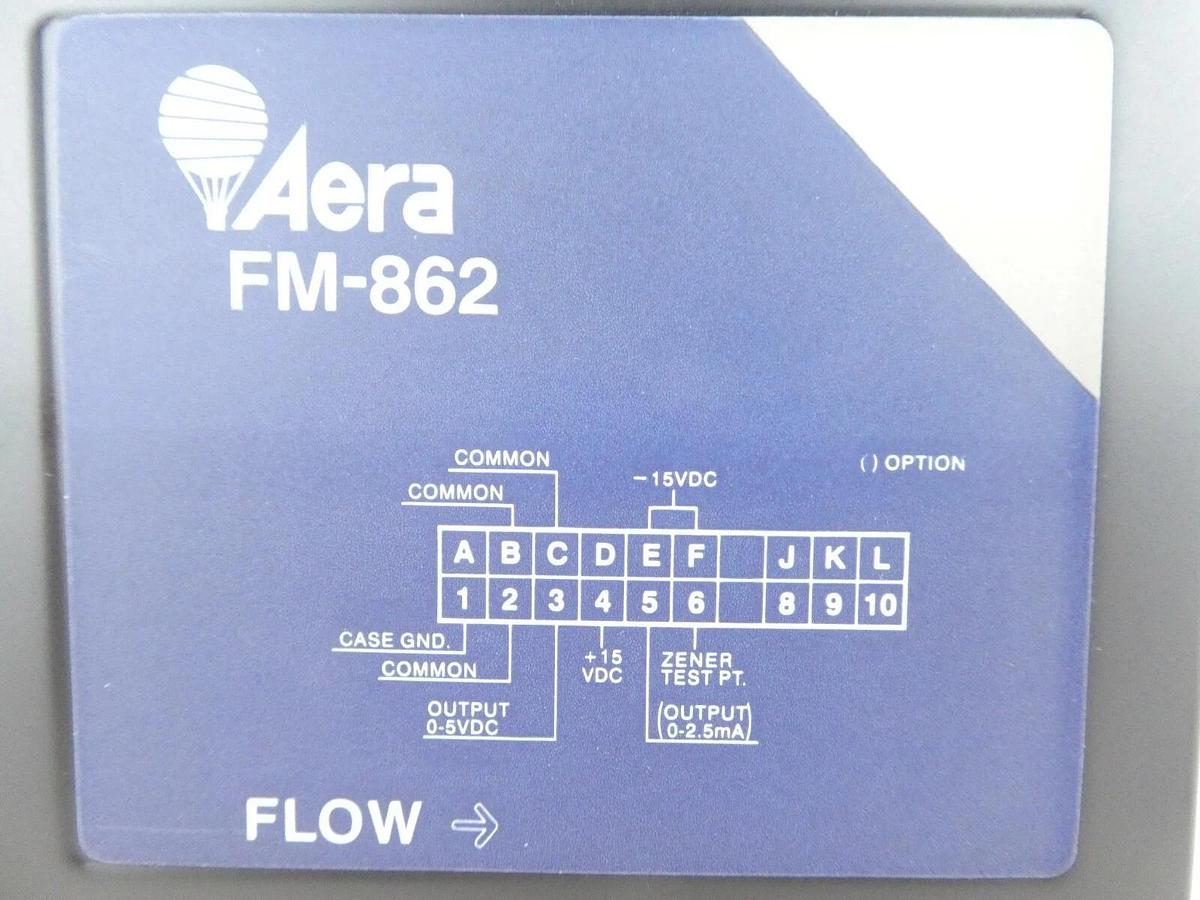Used Aera FM-862-6B1 Mass Flow Controller MFC FM-862 80 SLM N2 Working Spare