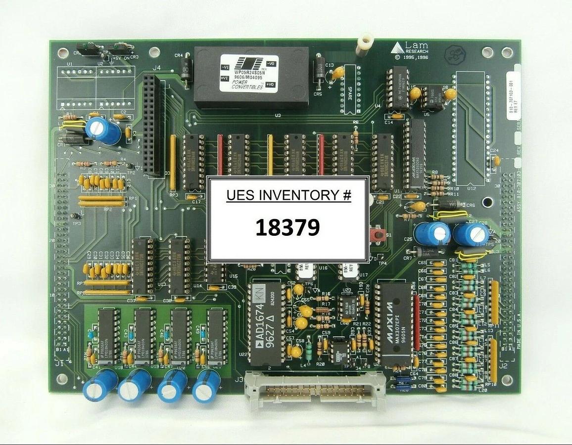 Used Lam Research 810-707103-001 Power Convertible Board PCB Continuum Working Spare