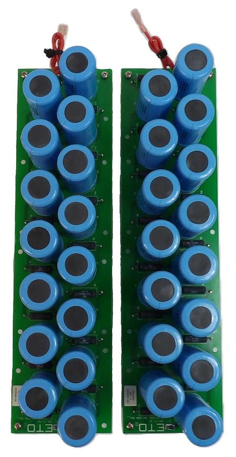 Used ETO ABX-X284 Capacitor HV Bank PCB AMAT 0190-18136 Reseller Lot of 2 Working