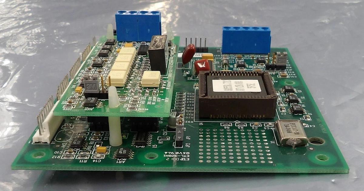 Used Neslab Instruments 024496.3A Operator Interface Panel PCB Assembly Working