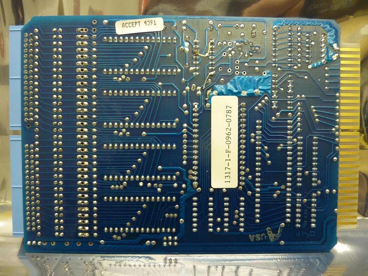 Used Applied Micro Technology 1317-1-F-0962-0787 Analog Input PCB Card ST4303-16 Used