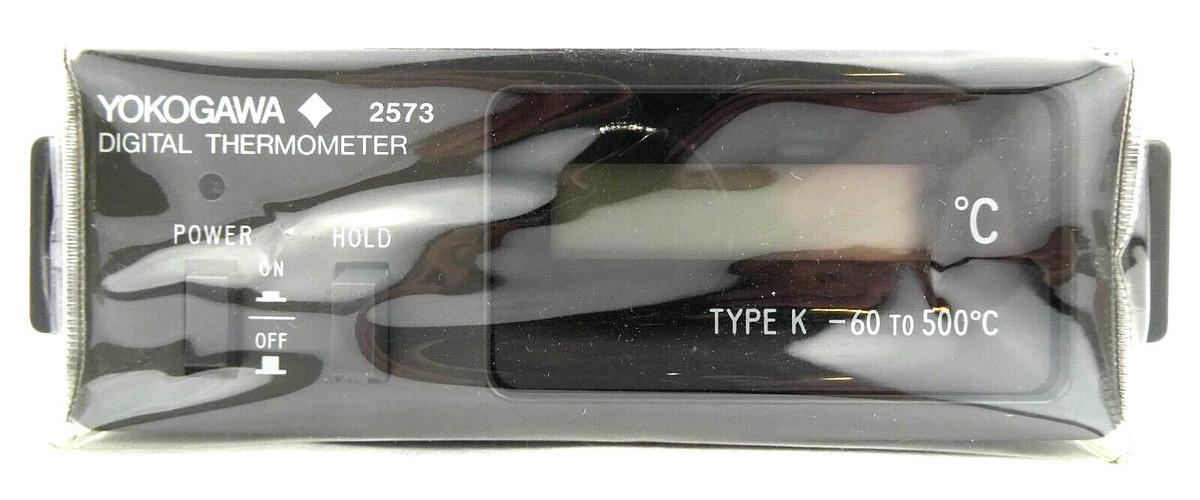 Used Yokogawa Electric Corporation 257341 Digital Thermometer Type K New Surplus