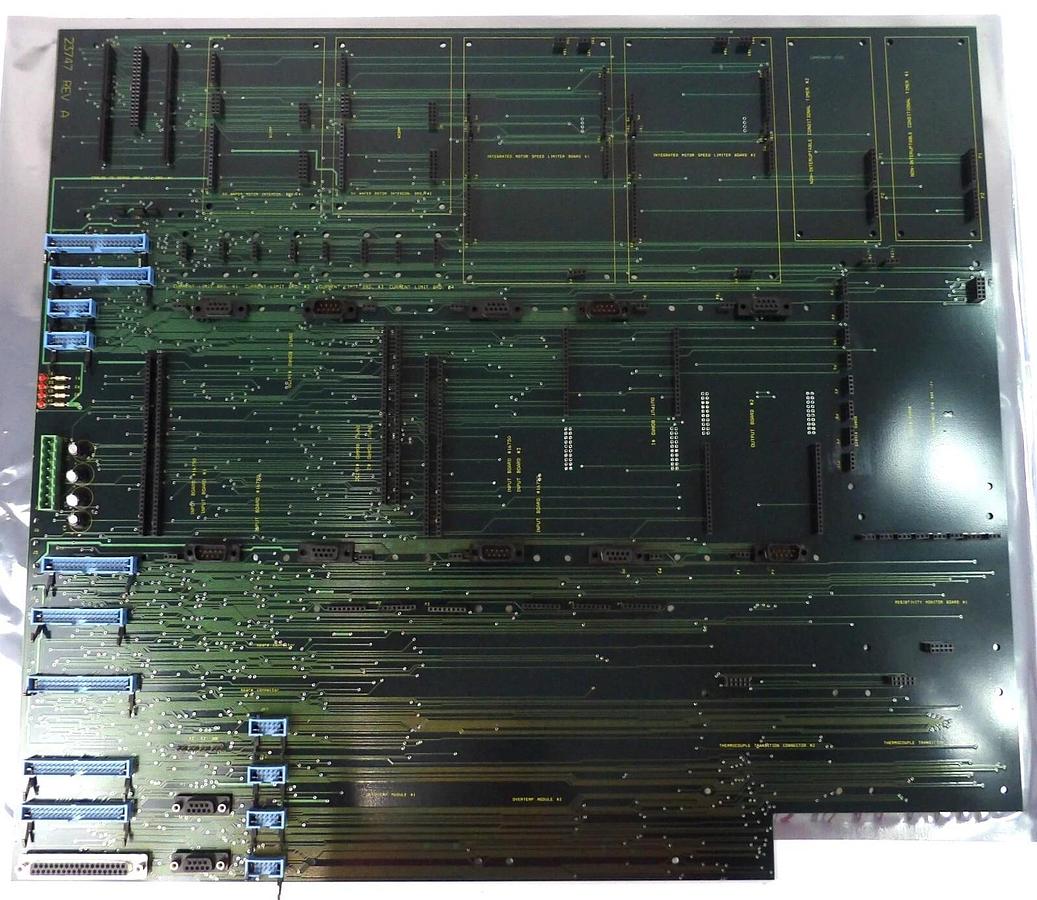 Used Semitool 23747 Input Motherboard PCB Board Assembly New Surplus