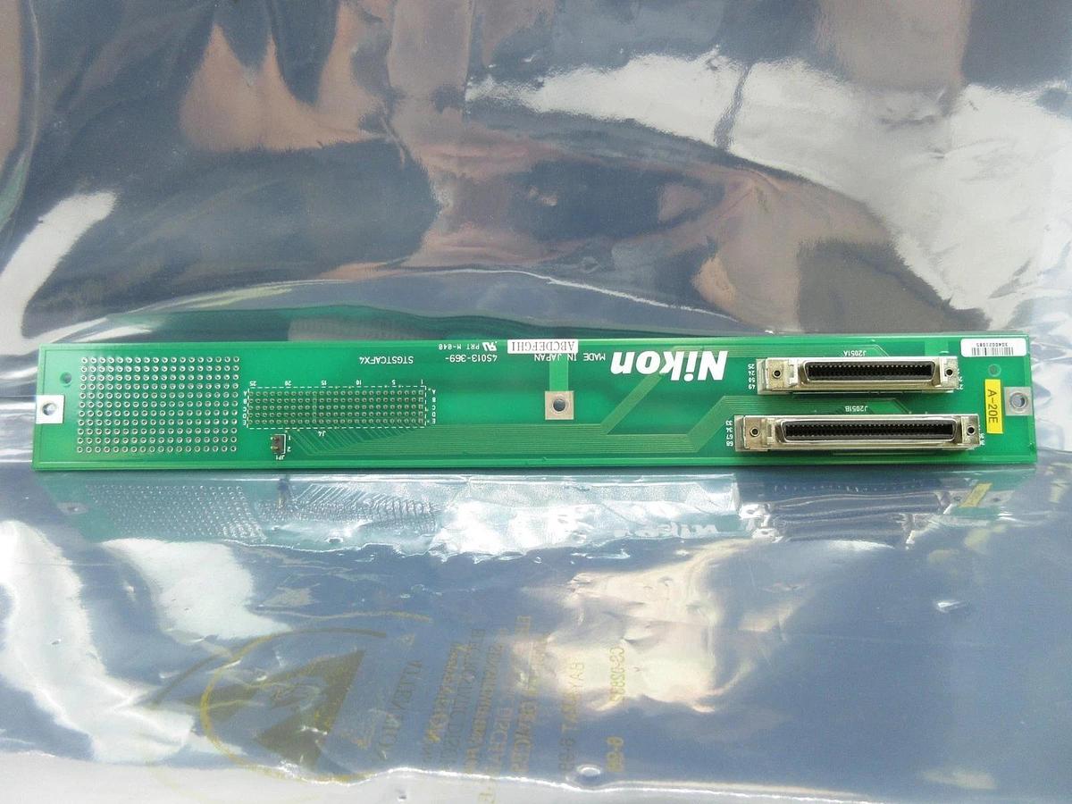 Used Nikon 4S013-369 Backplane Interface Board PCB STGSTCAFX4 NSR-307E Used Working