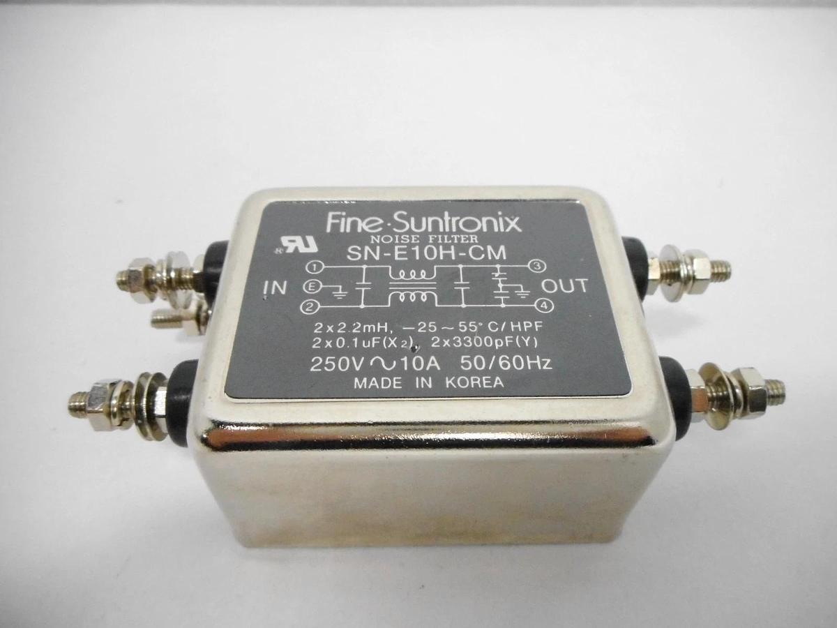 Used Fine Suntronix SN-E10H-CM Noise Filter Reseller Lot of 12 Used Working