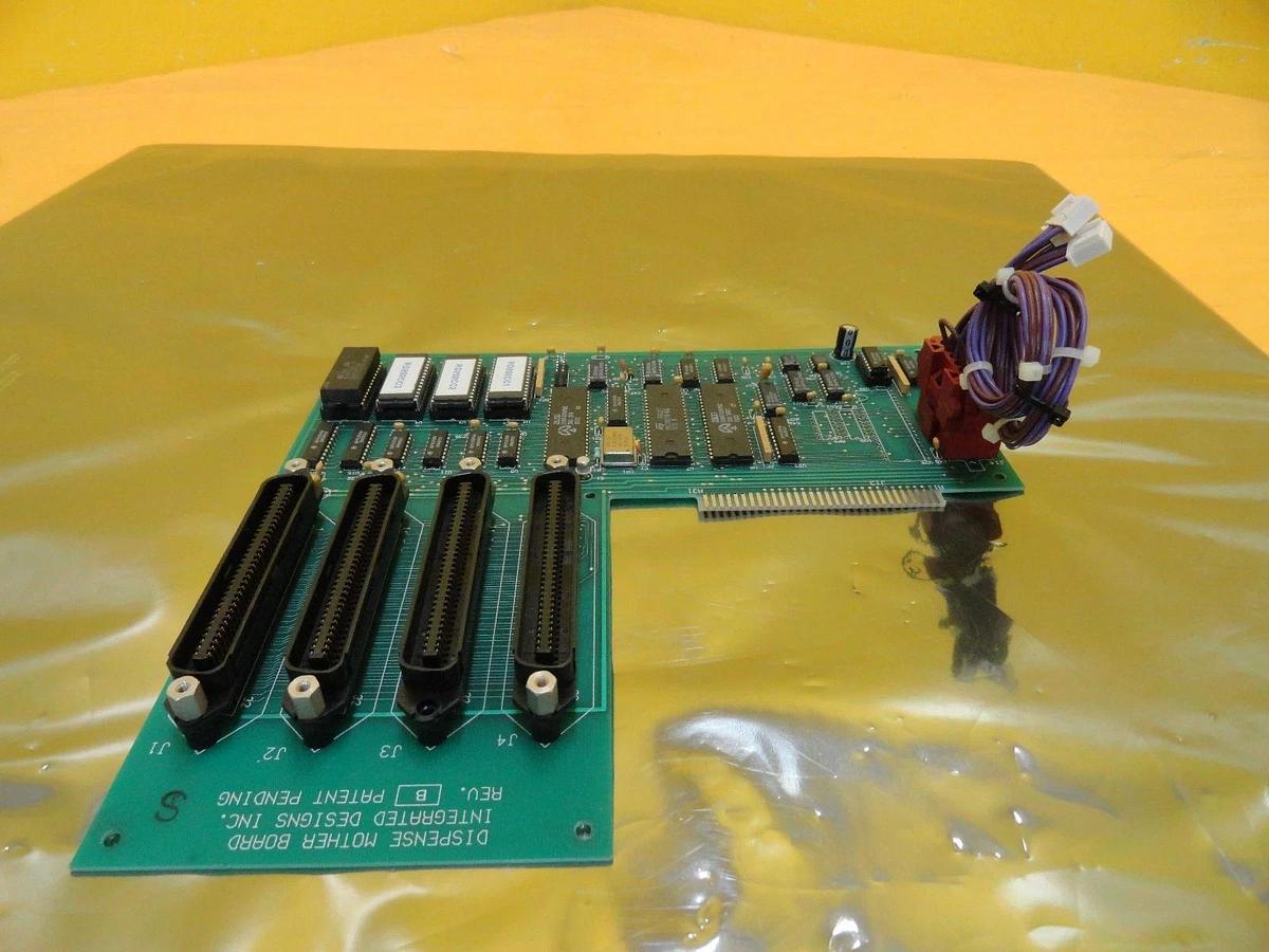 Used IDI Integrated Designs Dispense Mother Board Rev. B IDI 200 Used Working