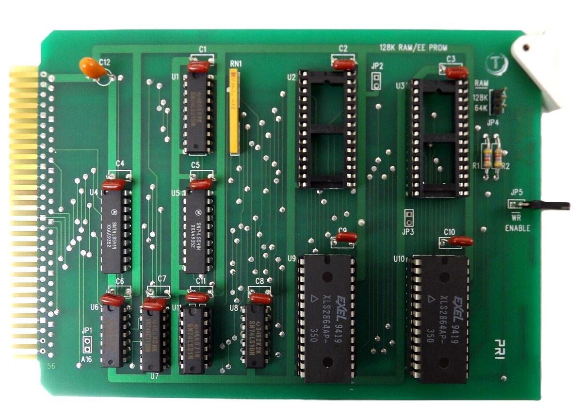 Used PRI Automation BM29095 128K RAM/EE PROM PCB Card PB29090 Brooks Working Surplus