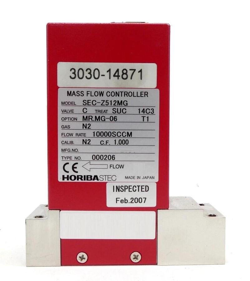 Used Horiba STEC Z500 Mass Flow Controller MFC SEC-Z512MG SEC-Z522MGN Lot of 5 Spare
