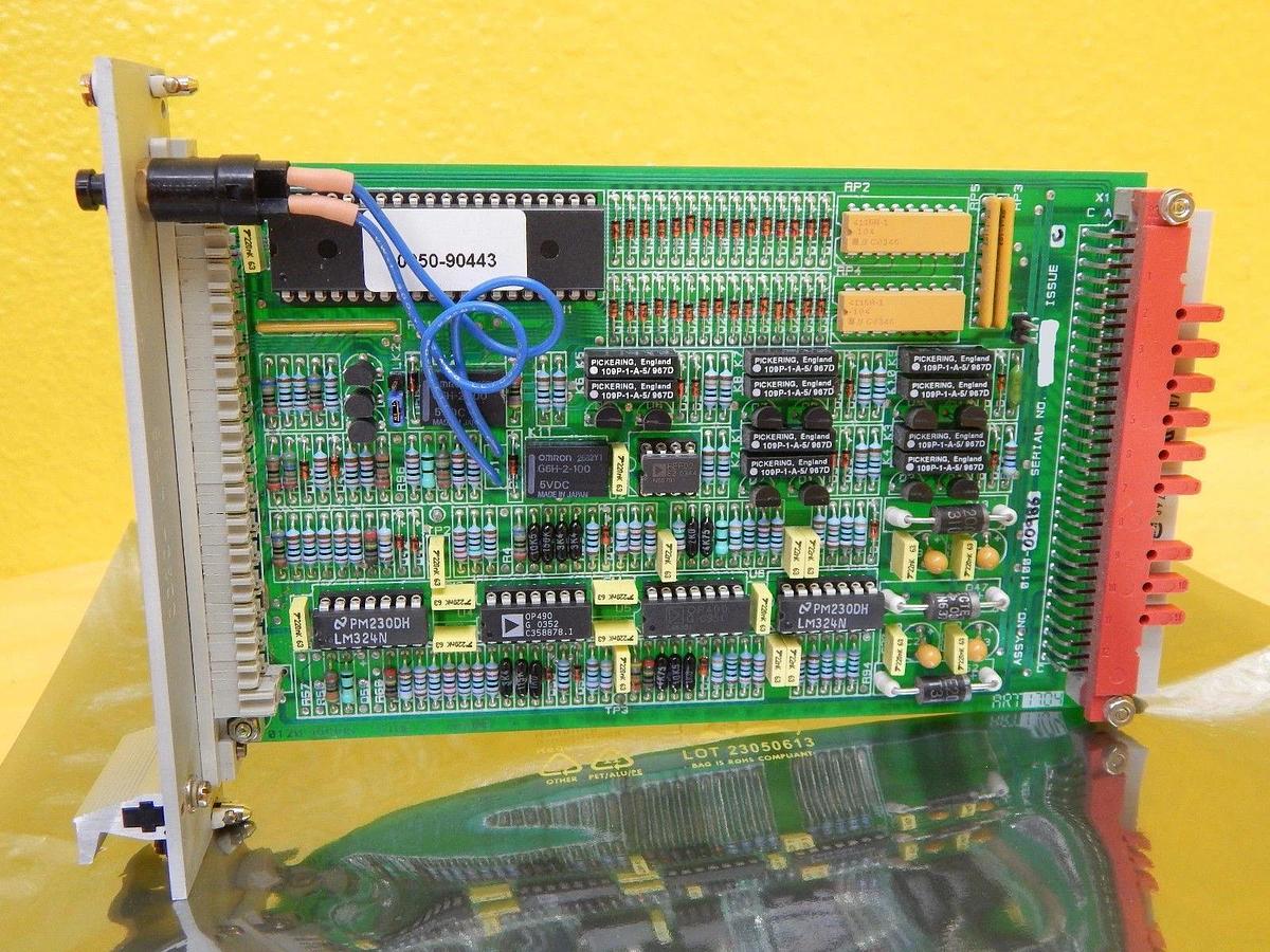 Used AMAT Applied Materials 0100-00986 SDS Gas Interlock PCB Card Working Surplus
