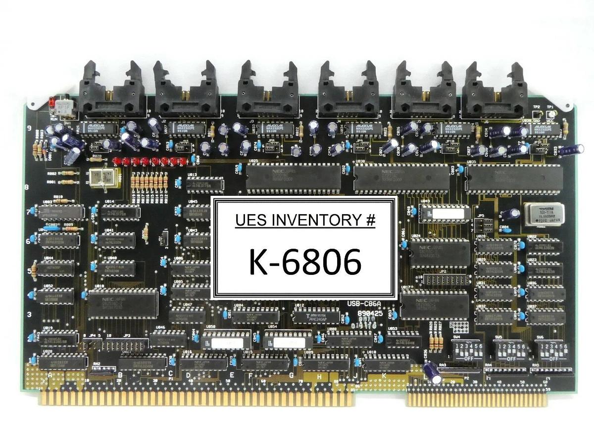 Used Ushio 890425 USB-C86A PCB Card A101 9510 SVG 90S DUV Lithography Working Spare
