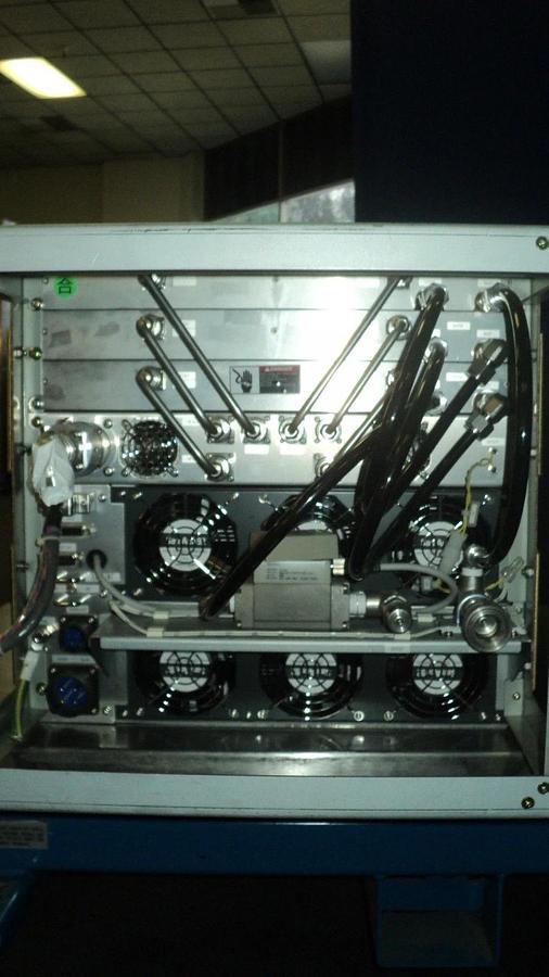 Used Nihon Koshusha HFS-450-020-5 450MHz 2kW Generator Hitachi MU-712E Used Working