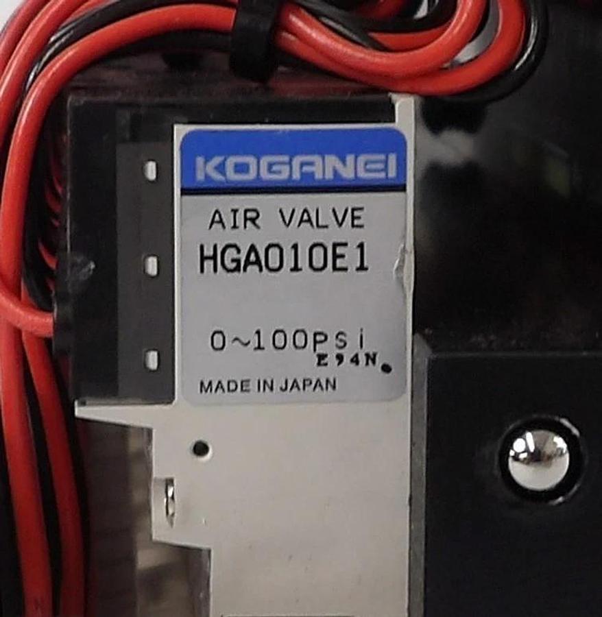 Used Koganei HGA010E1 20-Port Pneumatic Manifold Lot of 2 Working