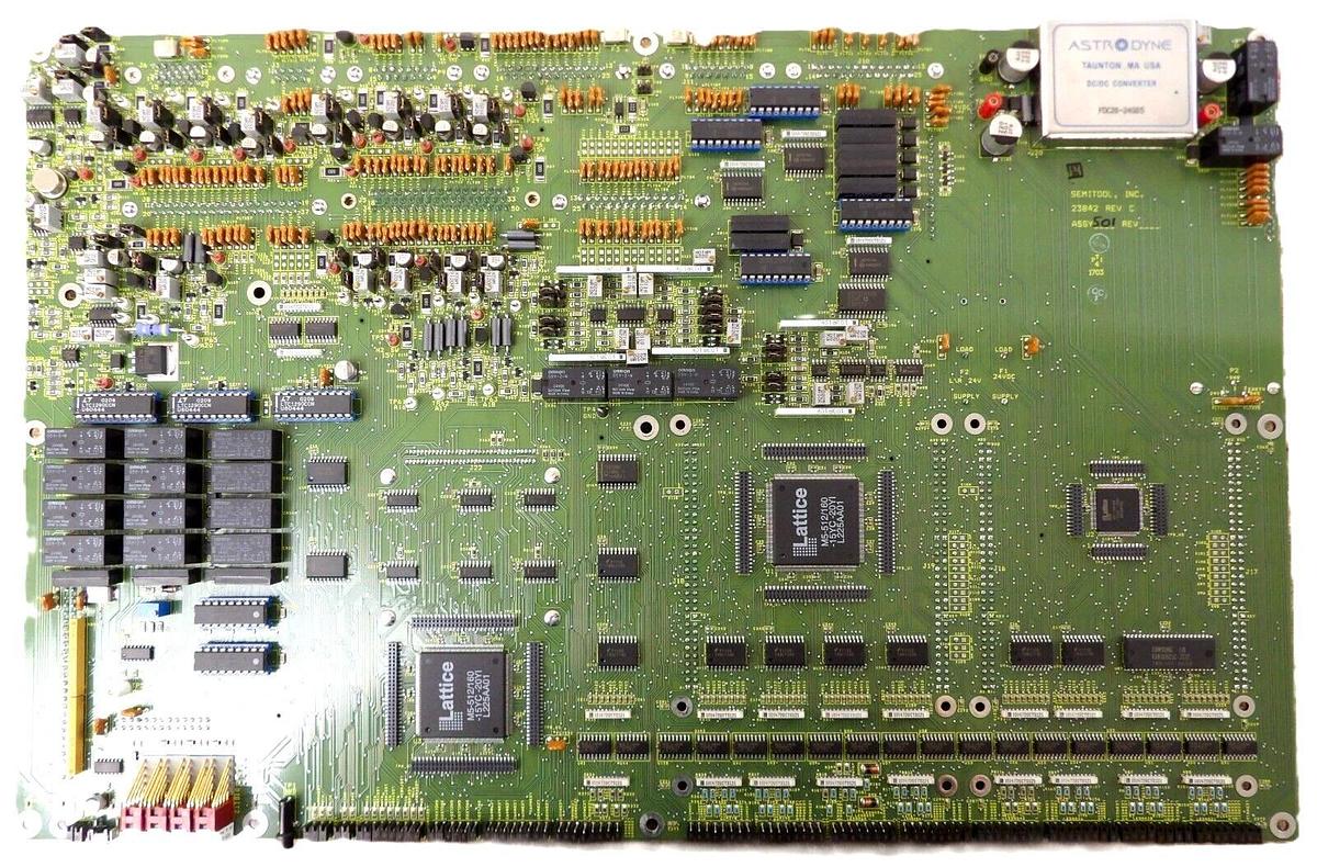 Semitool 23842-501 Chamber Interface I/O Control Board PCB New Surplus
