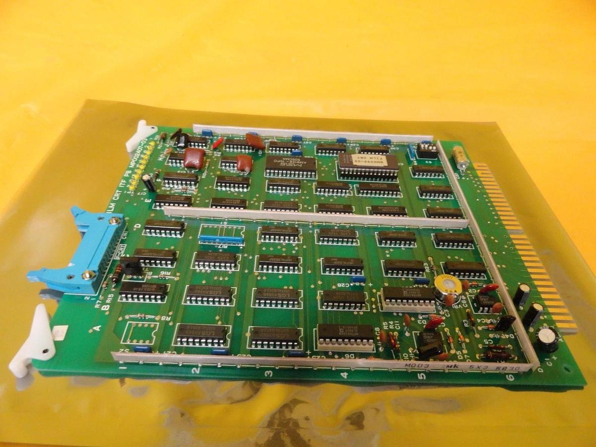 Used JEOL MP002407-03 FILM CRT ITF PB Interface Board PCB Card JEM-2010F Working