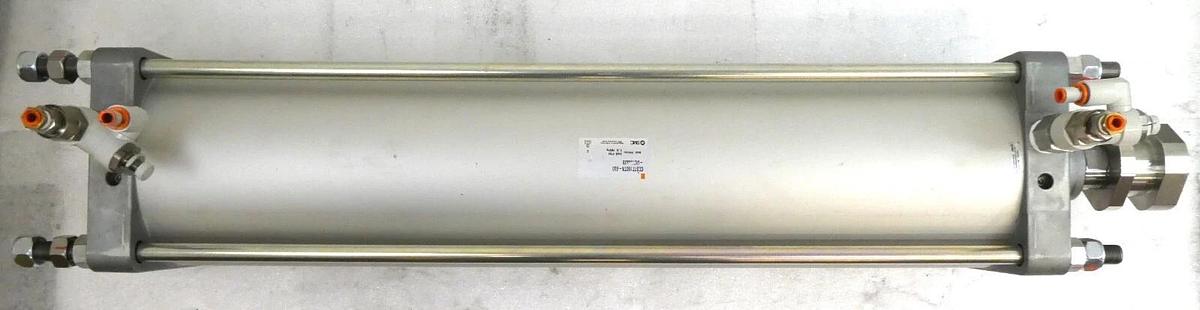 Used SMC CDS2b160TN-650-DUX00228 Tie Rod Pneumatic Air Cylinder Cs2 Working Surplus