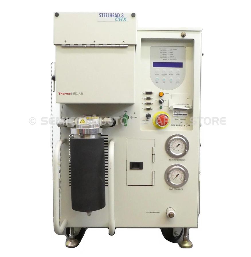 Used Thermo NESLAB 620018991704 Steelhead 3 CHX Water-to-Water Heat Exchanger Working