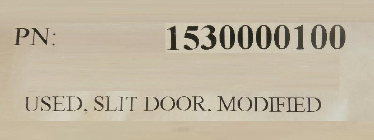 Used Mattson Technology 153-00001-00 Slit Valve Gate Door 200mm 300mm Modified Spare