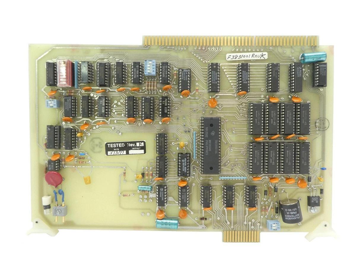 Used Varian Semiconductor VSEA F3831001 Power Fail/RTC PCB Card Rev. K Working Spare
